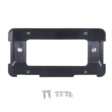 universal rear license plate bracket